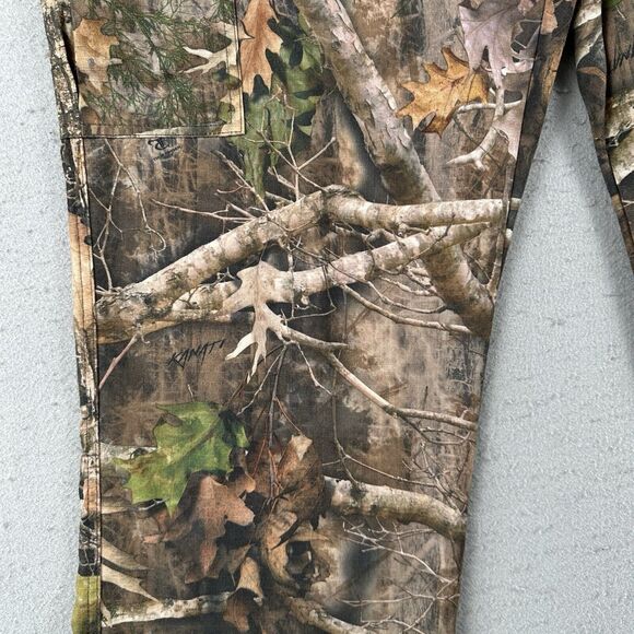 True Timber Cargo Pants Men’s 2XL Green Kanati Camo Hunting Ripstop Straight Leg - Picture 8 of 16